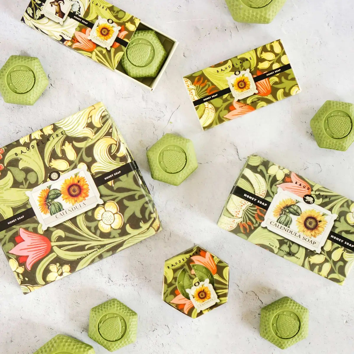 Calendula Honey Soap 1.4oz - Baudelaire