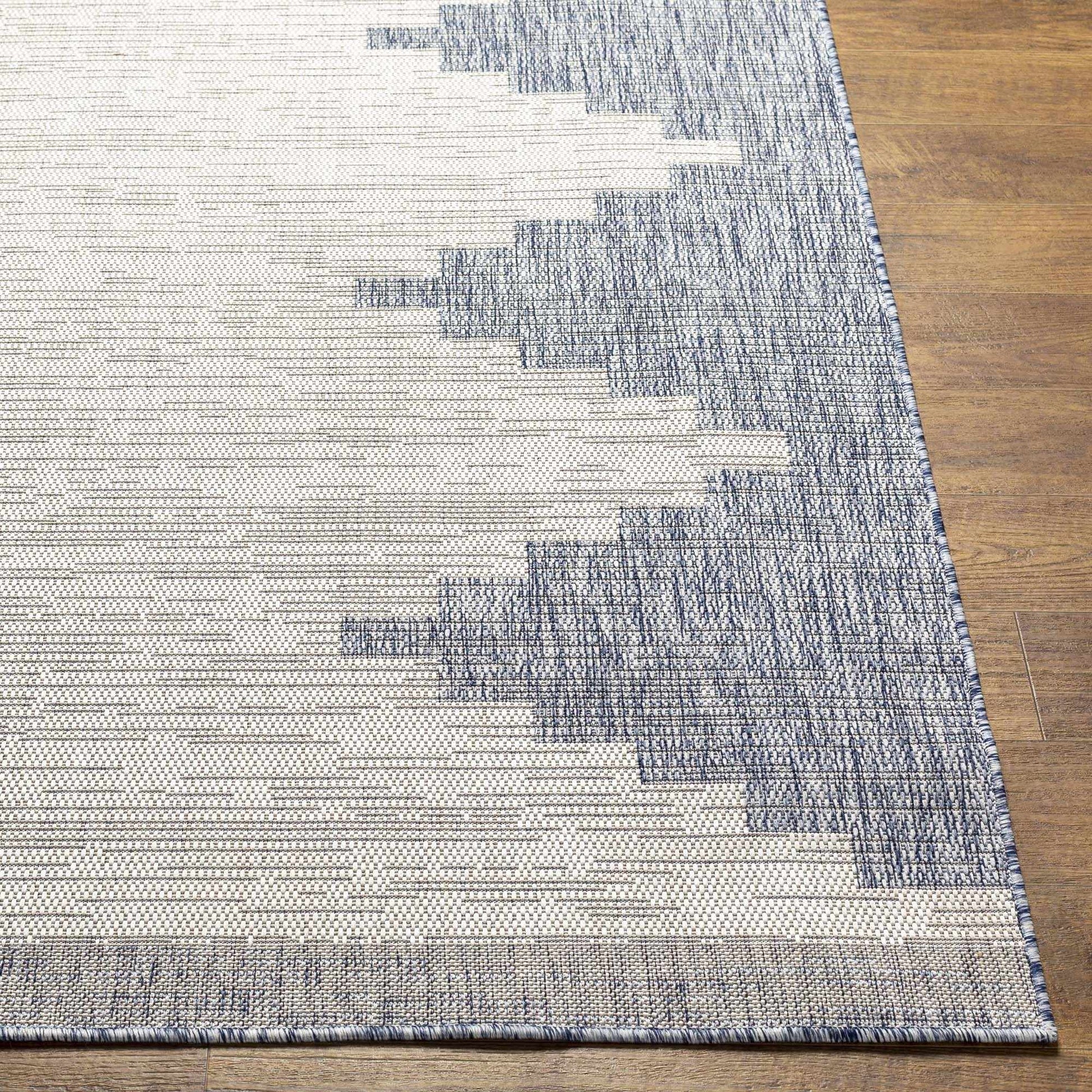 Djugun Blue Outdoor Rug - Boutique Rugs