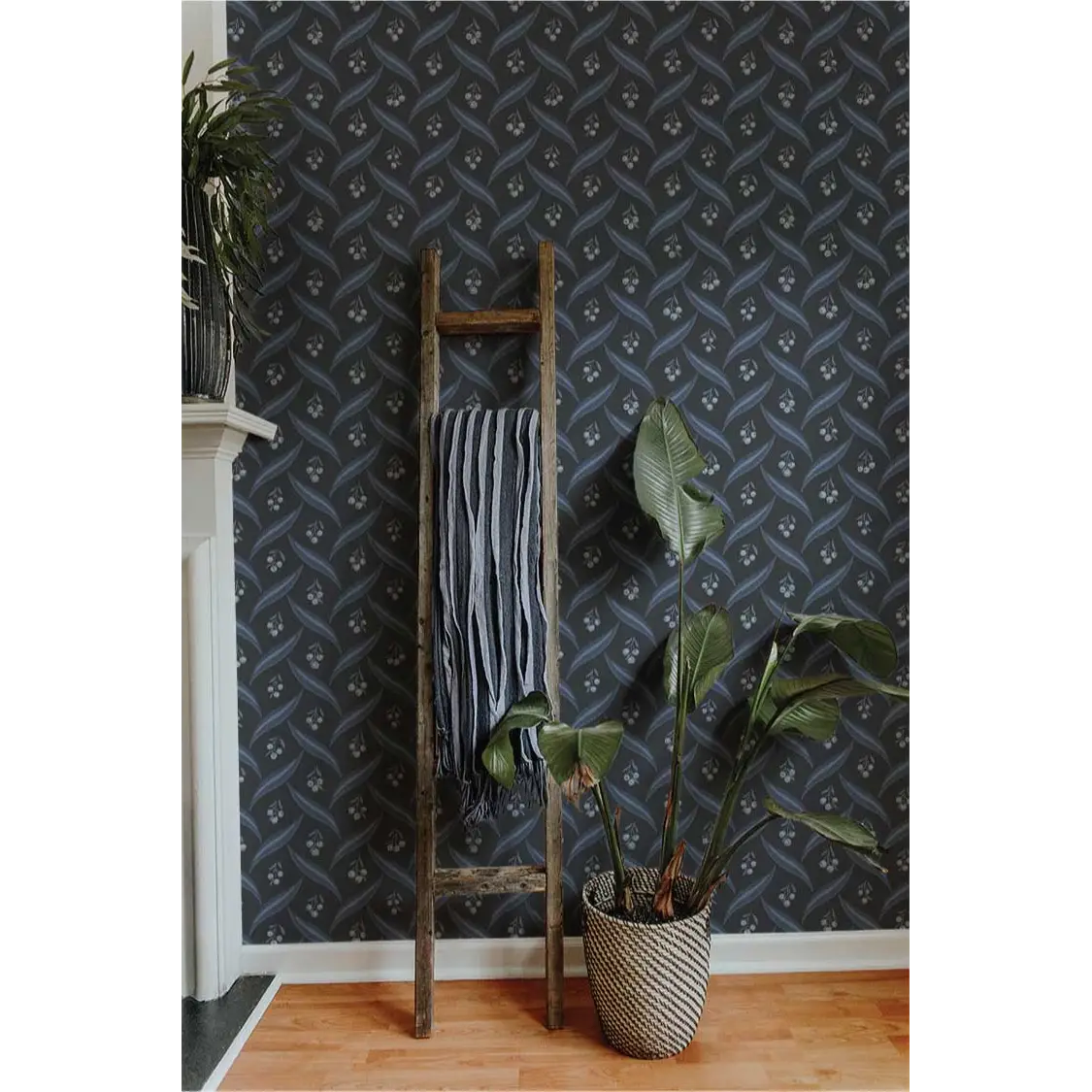 Campbell Wallpaper - Berries and Leaves - by Hufton Studio - Loomwell Home Goods