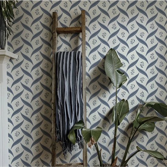 Campbell Wallpaper - Berries and Leaves - by Hufton Studio - Loomwell Home Goods