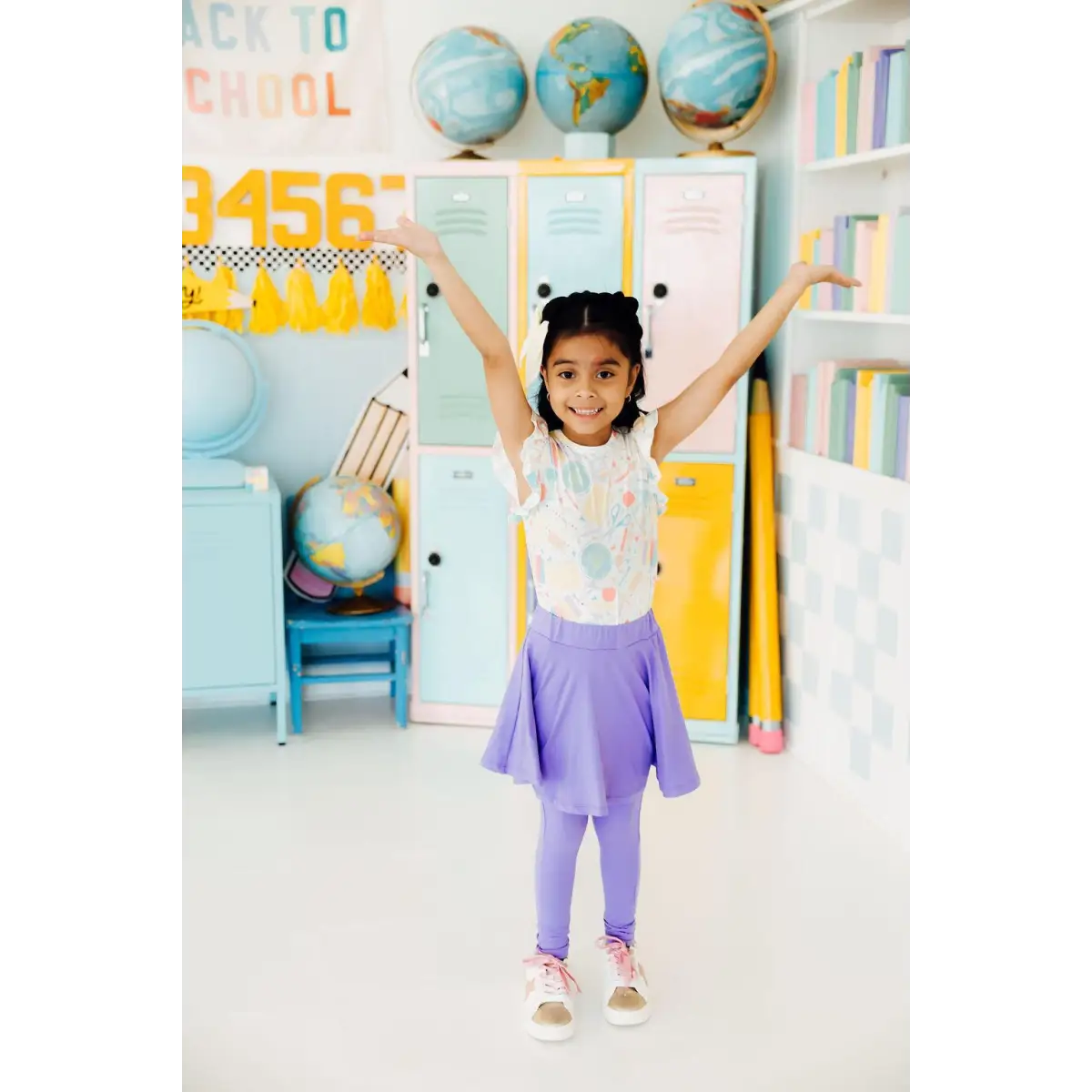 Campus Cutie Ruffle Top - Back to School - Mila & Rose ®