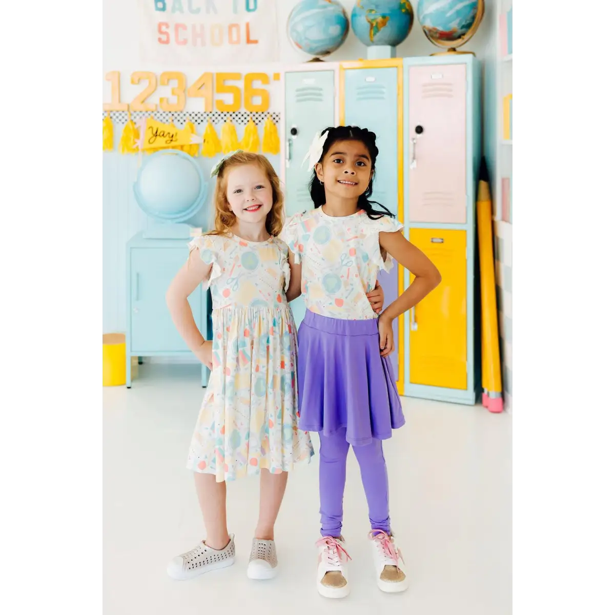 Campus Cutie Ruffle Top - Back to School - Mila & Rose ®