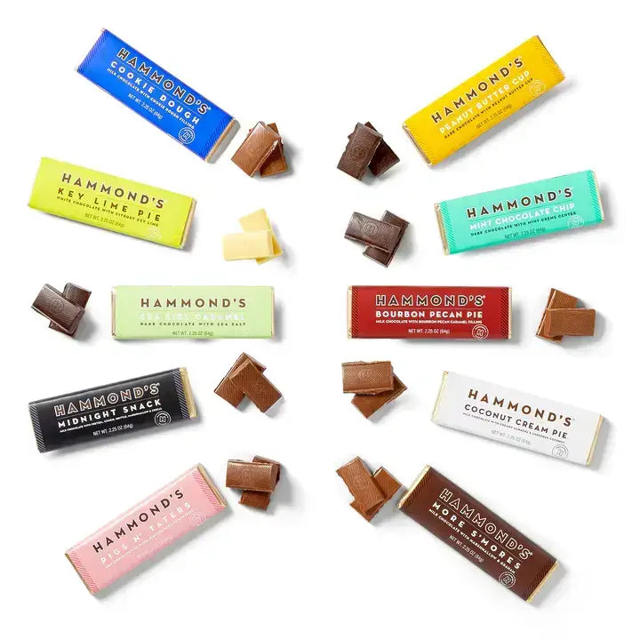 Gingerbread - Dark Chocolate Candy Bar - Hammond’s Candies