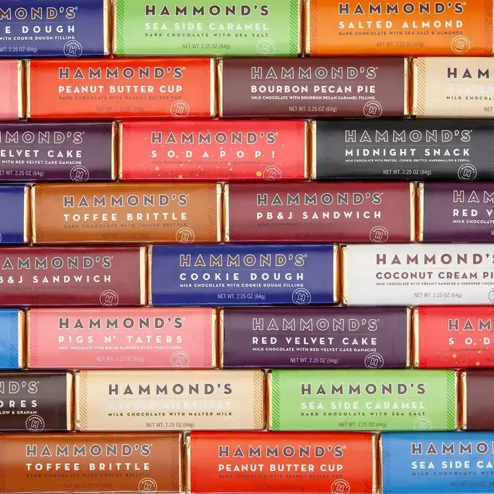 Gingerbread - Dark Chocolate Candy Bar - Hammond’s Candies