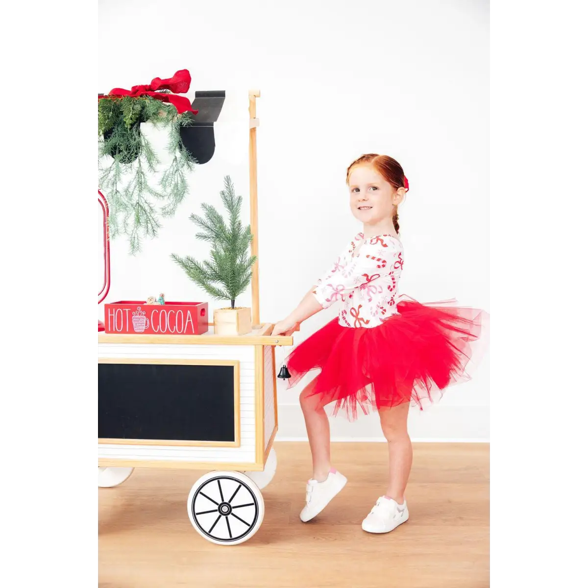 Candy Cane Lane 3/4 Tutu Leotard - Mila & Rose ®