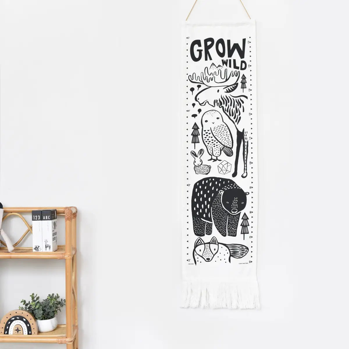 Canvas Growth Chart - Nordic - Wee Gallery