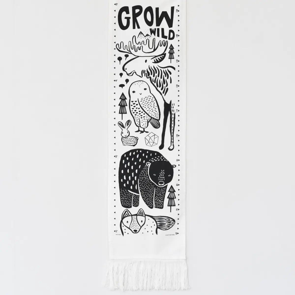 Canvas Growth Chart - Nordic - Wee Gallery