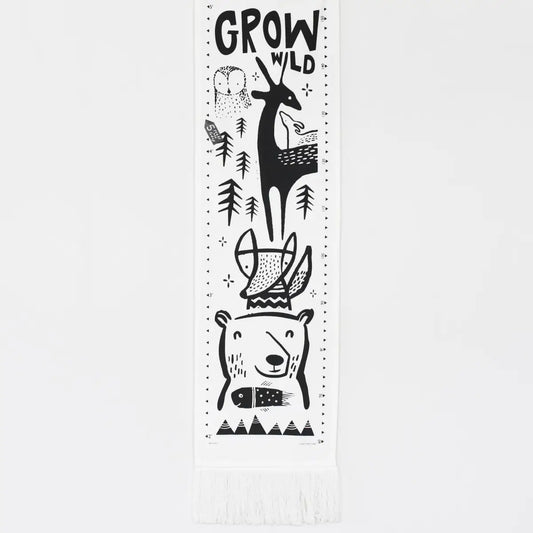 Canvas Growth Chart - Woodland - Wee Gallery