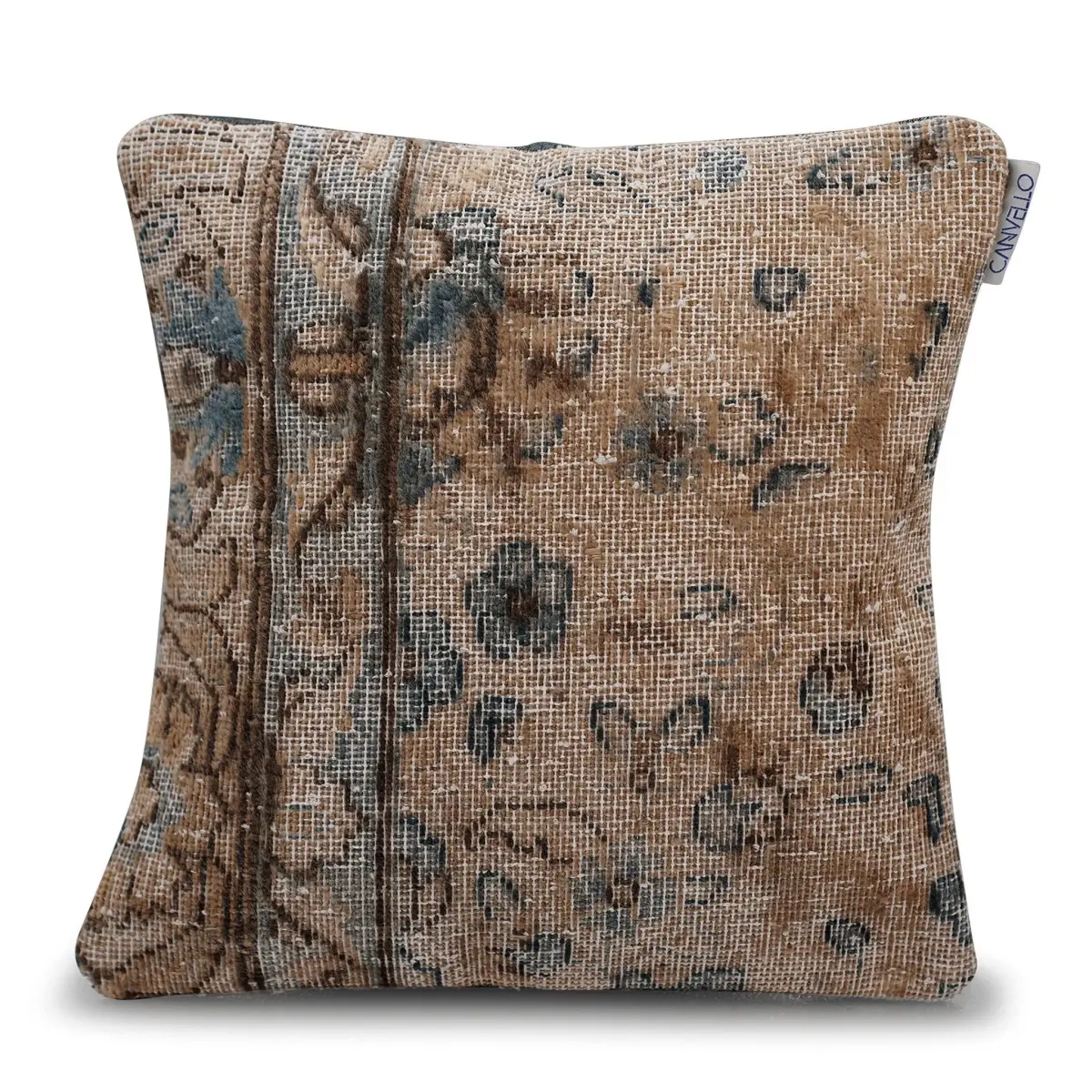 Canvello Antique Couch Cushion Covers With Zippers - 16’’x16’’ - Canvello