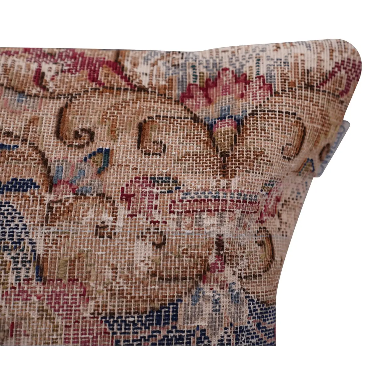 Canvello Antique Handmade Kerman Rug Pillows - 18’’x18’’ - Canvello