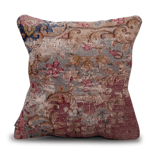 Canvello Antique Kerman Cushions Pillows For Sofa - 18’’x18’’ - Canvello