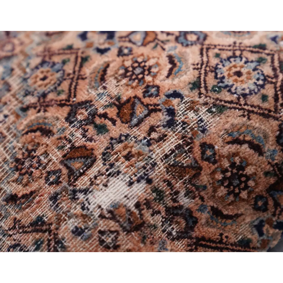 Canvello Antique Kerman Rug Bed Throw Pillows - 18’’x18’’ - Canvello