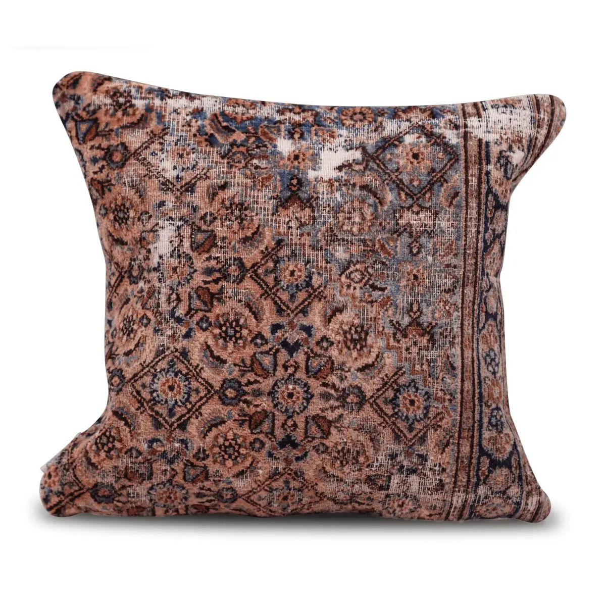 Canvello Antique Kerman Rug Bed Throw Pillows - 18’’x18’’ - Canvello