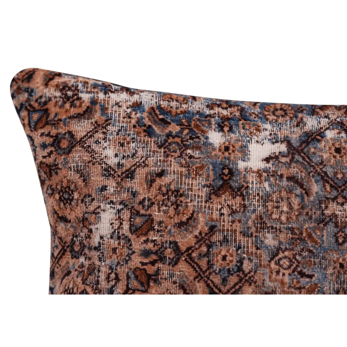 Canvello Antique Kerman Rug Bed Throw Pillows - 18’’x18’’ - Canvello