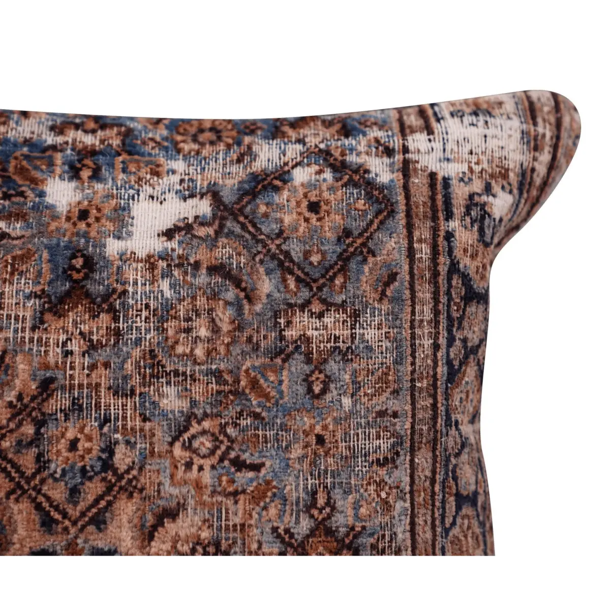 Canvello Antique Kerman Rug Bed Throw Pillows - 18’’x18’’ - Canvello