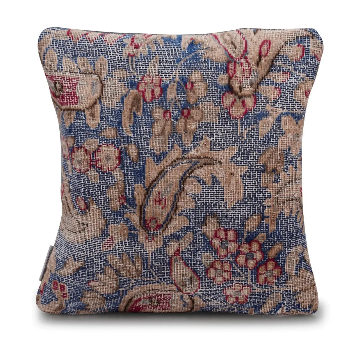 Canvello Antique Kerman Rug Blue Pillow Cases - 16’’x16’’ - Canvello