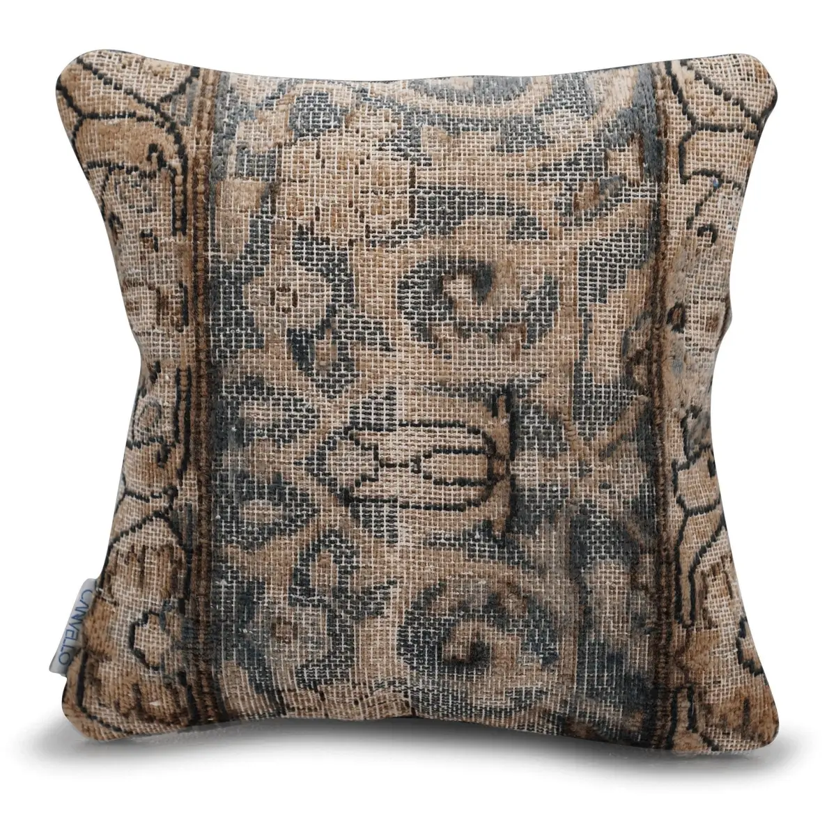 Canvello Antique Light Brown Throw Pillow - 16’’x16’’ - Canvello