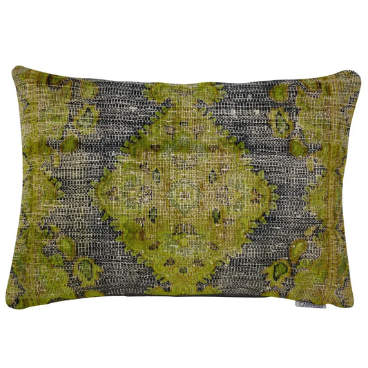 Canvello Antique Olive Green Throw Pillows - 16’’x24’’ - Canvello