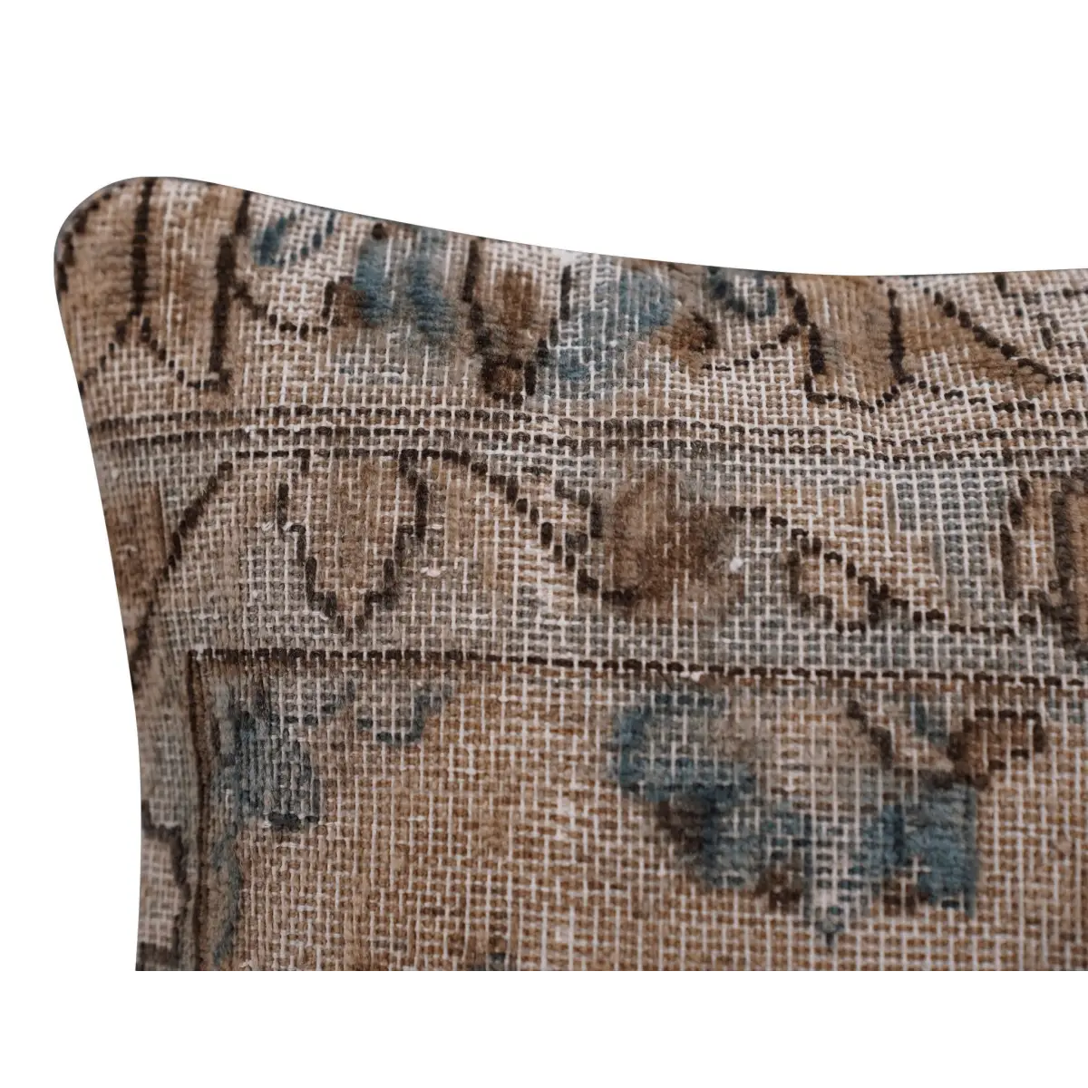 Canvello Antique Rug Brown Cushions For Sofa - 16’’x16’’ - Canvello