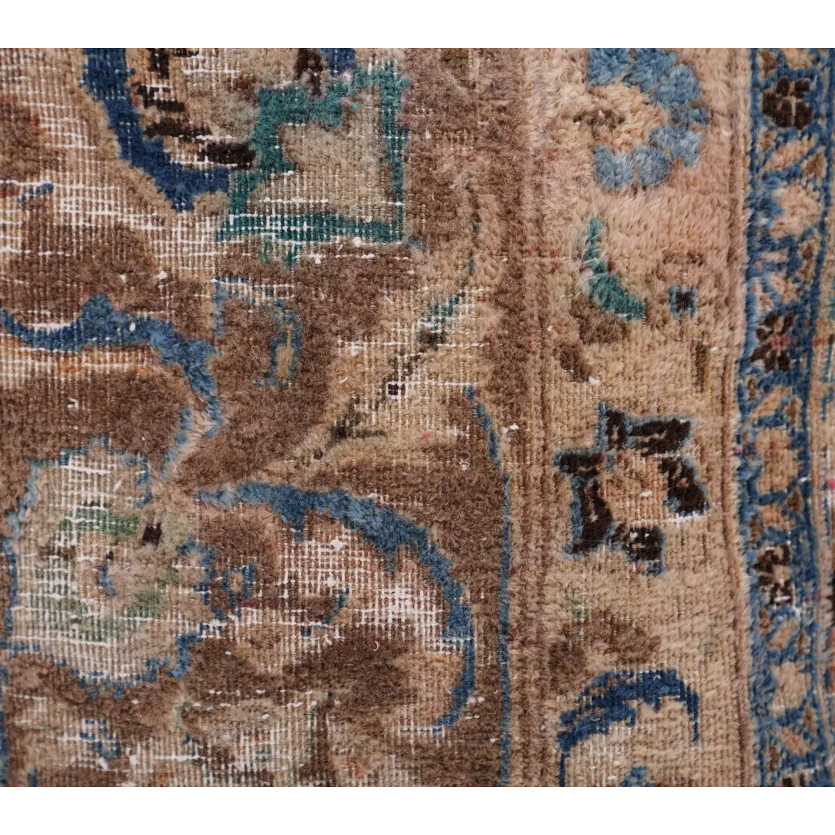 Canvello Antique Rug Brown Pillows For Couch - 16’’x16’’ - Canvello