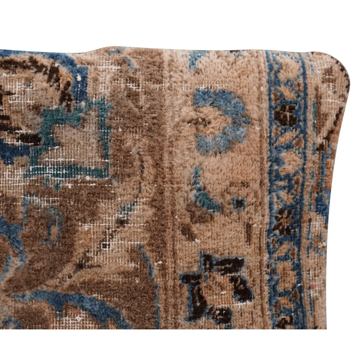 Canvello Antique Rug Brown Pillows For Couch - 16’’x16’’ - Canvello