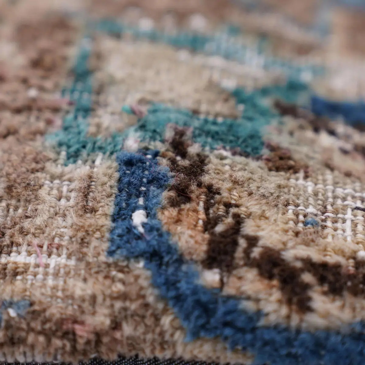 Canvello Antique Rug Brown Pillows For Couch - 16’’x16’’ - Canvello