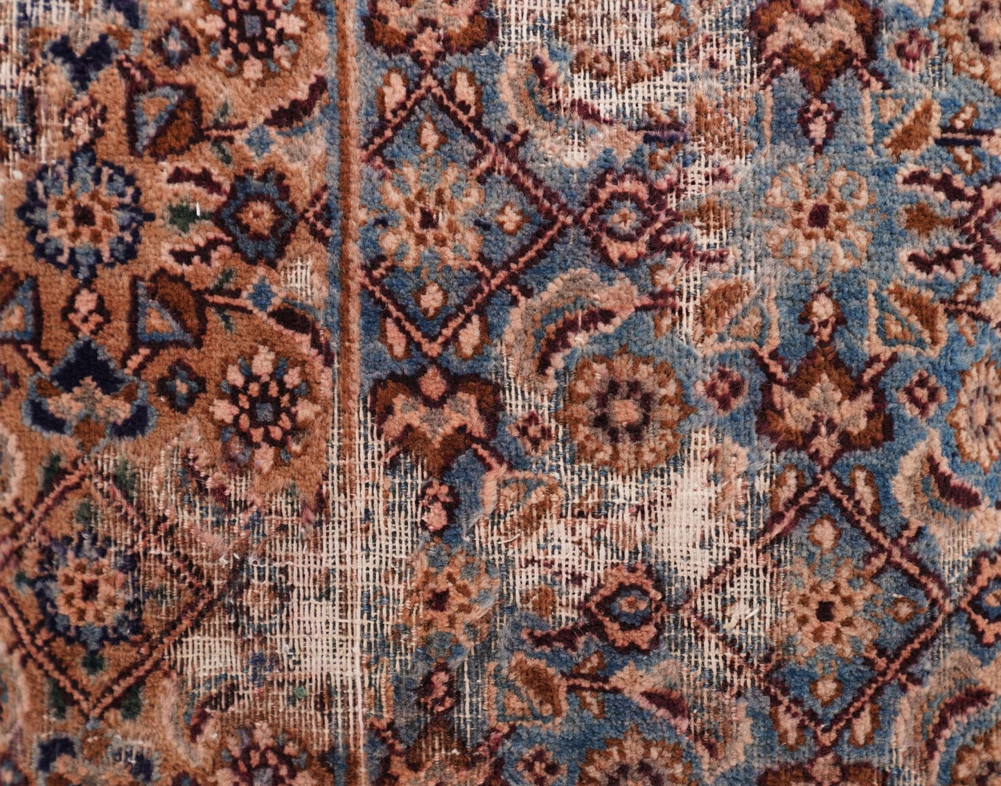 Coussins décoratifs Canvello Antique Rug marron clair - 16"x16"