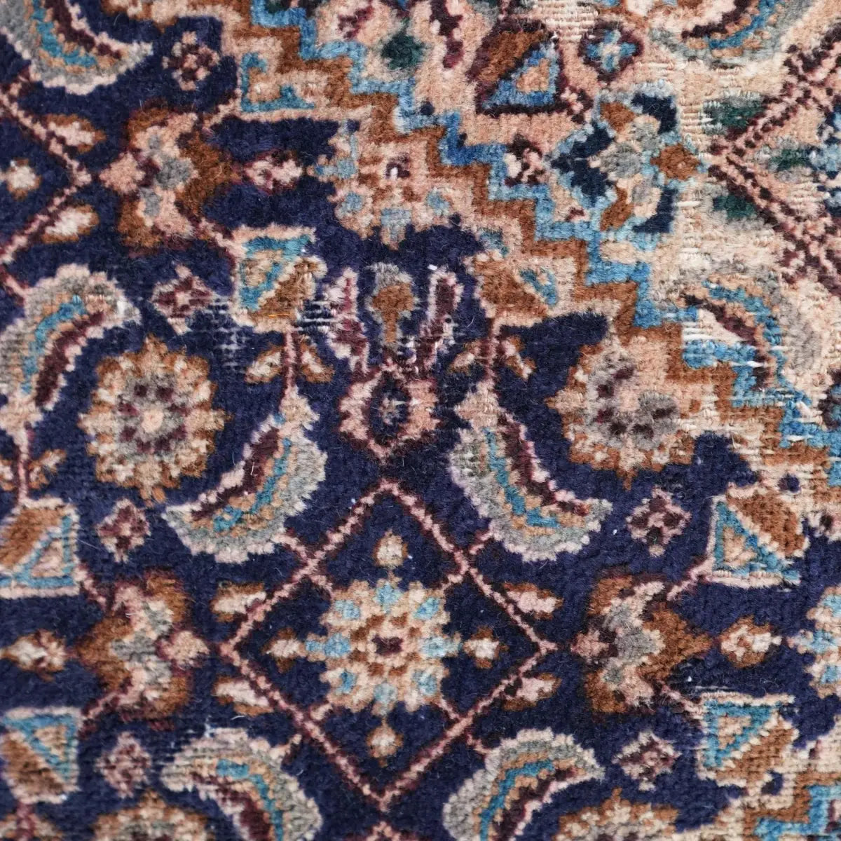 Canvello Antique Rug Navy Blue Cushion - 16’’x24’’ - Canvello