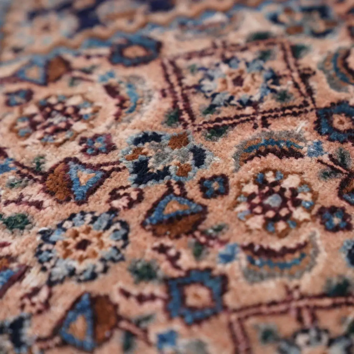 Canvello Antique Rug Navy Blue Cushion - 16’’x24’’ - Canvello