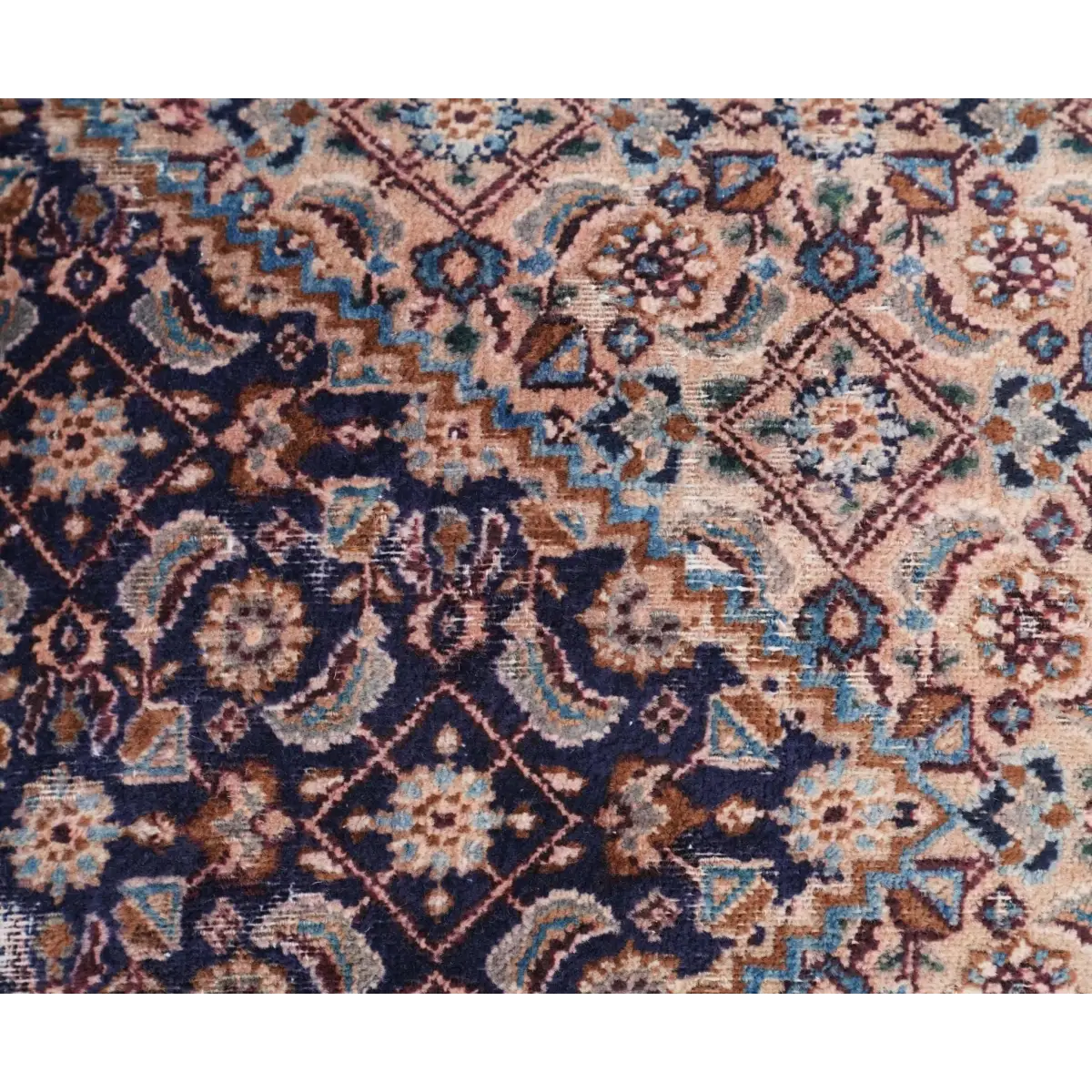 Canvello Antique Rug Navy Blue Cushion - 16’’x24’’ - Canvello