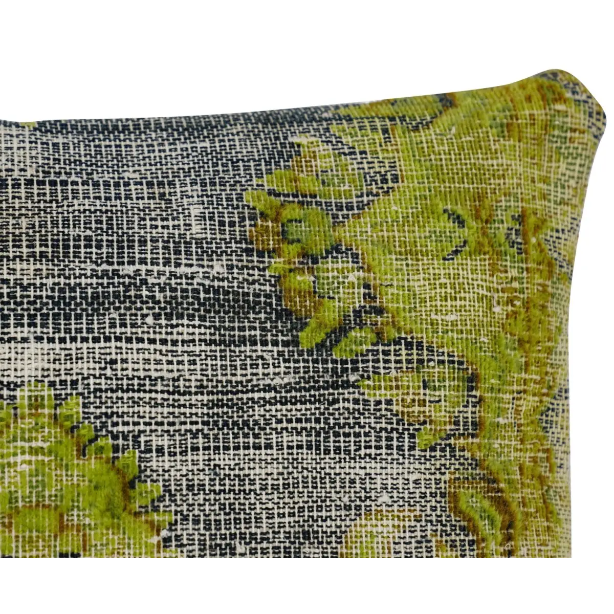 Canvello Antique Rug Olive Green Pillows - 16’’x24’’ - Canvello