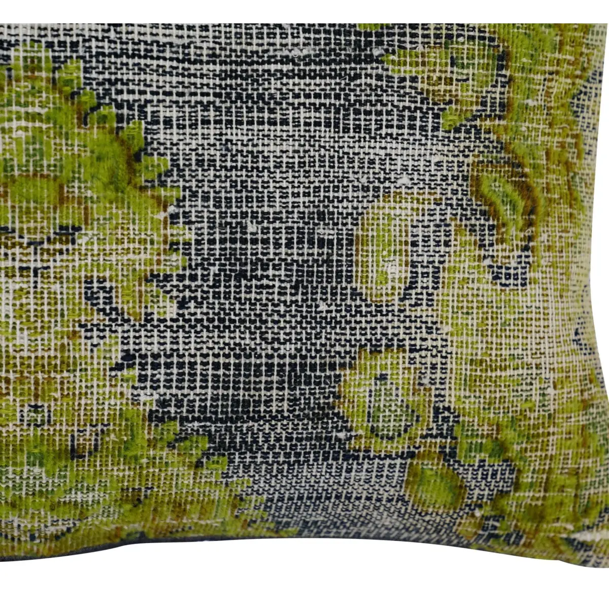 Canvello Antique Rug Olive Green Pillows - 16’’x24’’ - Canvello