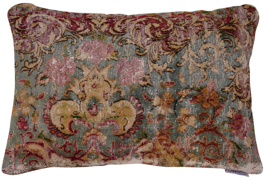 Coussin en laine biologique Canvello Antique Rug - 16"x24"