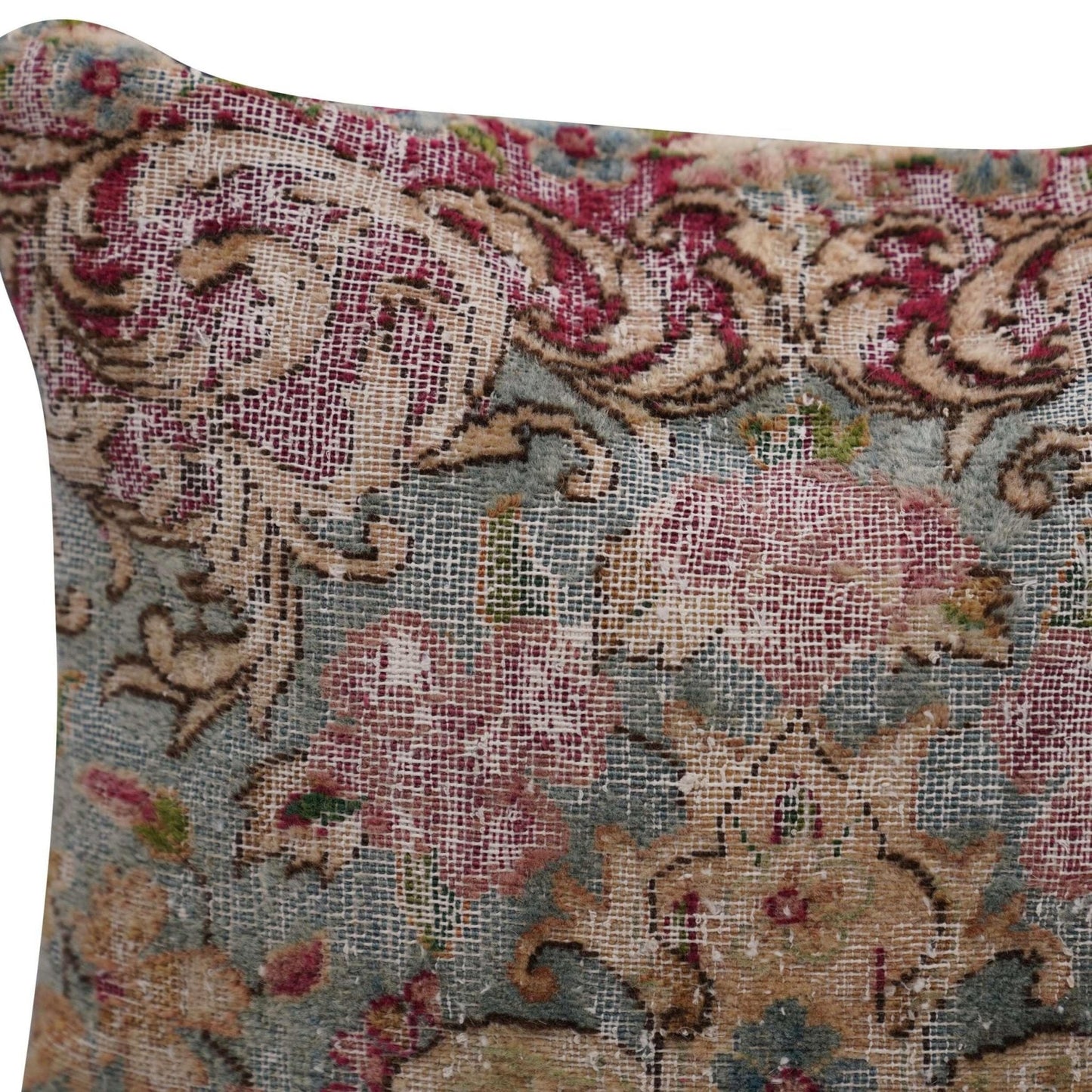 Coussin en laine biologique Canvello Antique Rug - 16"x24"