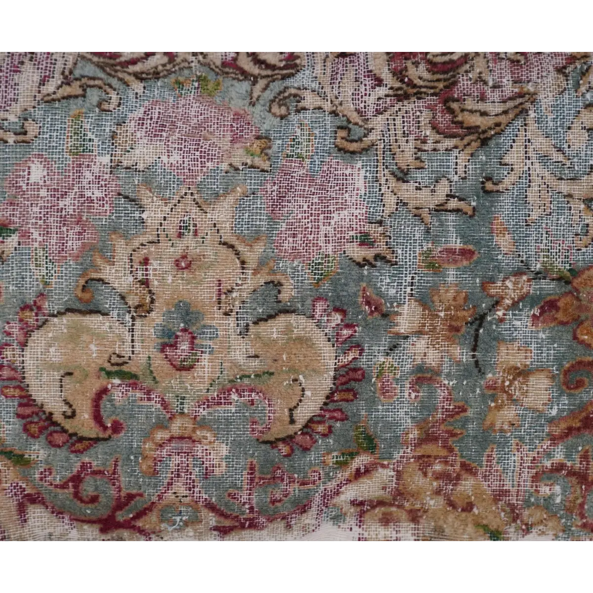 Canvello Antique Rug Organic Wool Pillow - 16’’x24’’ - Canvello