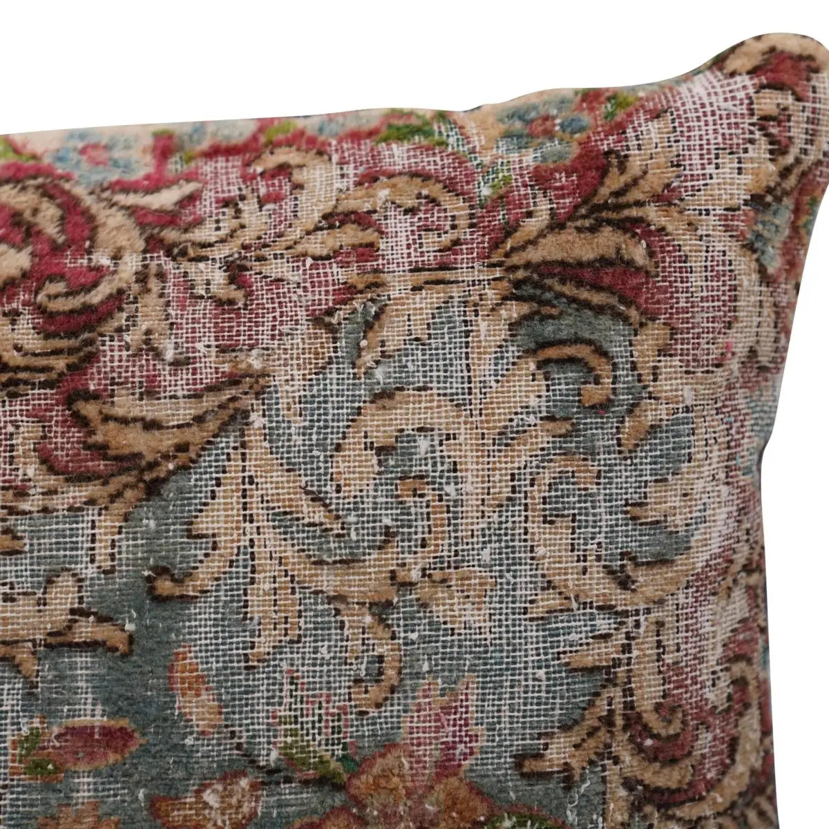 Canvello Antique Rug Organic Wool Pillow - 16’’x24’’ - Canvello