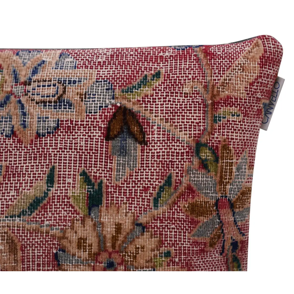 Canvello Antique Rug Red And Brown Pillows - 16’’x16’’ - Canvello