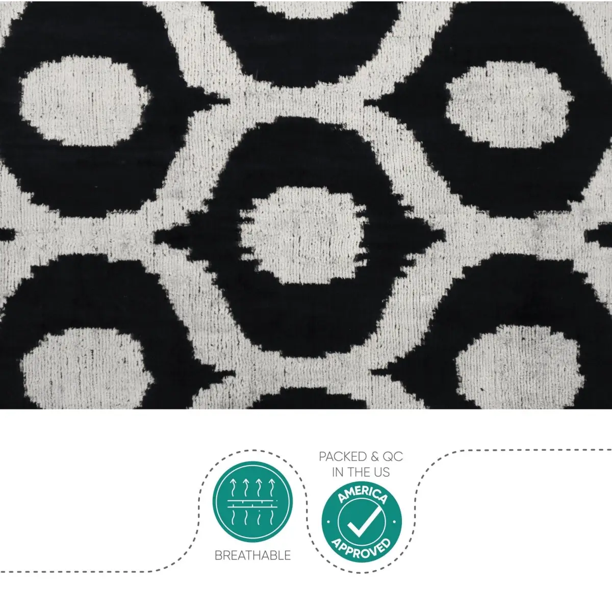 Canvello Black Pillows For Couch - 18x18 | Set of 2 | Canvello