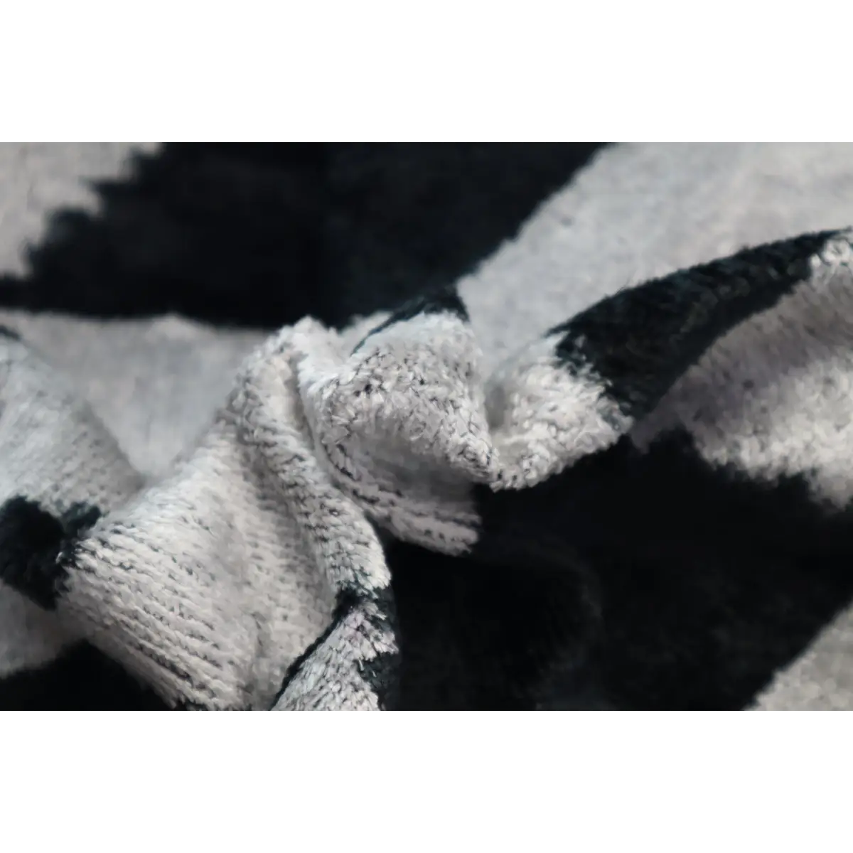 Canvello Black White Handmade 16x24 Silk Velvet Pillow Organic Veg Dyed Down/Feather Filled - Canvello