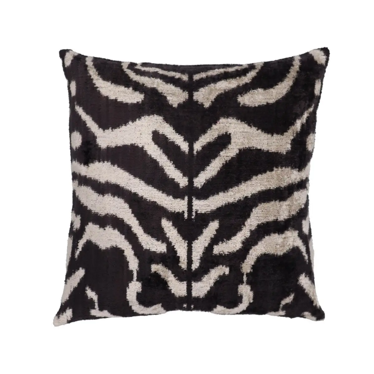 Canvello Black And White Throw Pillow | 16 x 16 in (40 x 40 cm) - Canvello