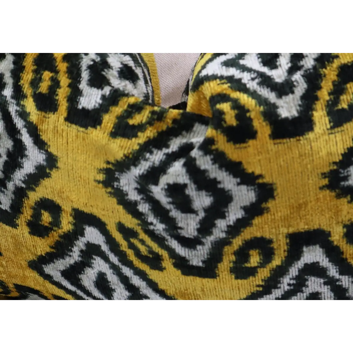 Canvello Black And Yellow Throw Pillows For Couch with Down Insert - 16x24 - Canvello