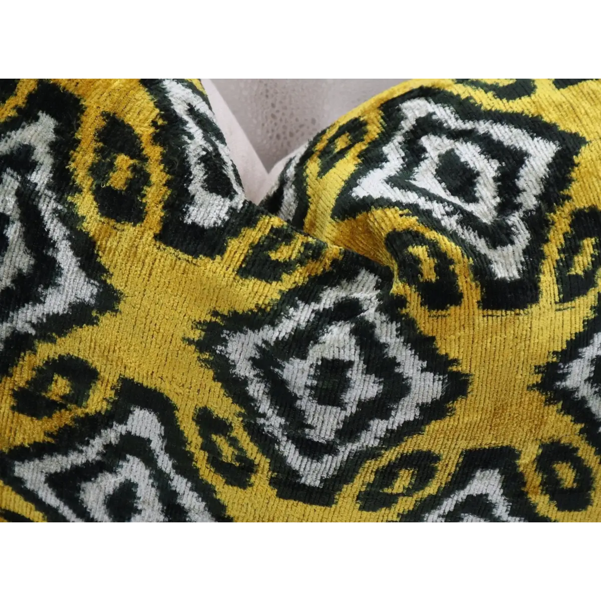 Canvello Black And Yellow Throw Pillows For Couch with Down Insert - 16x24 - Canvello