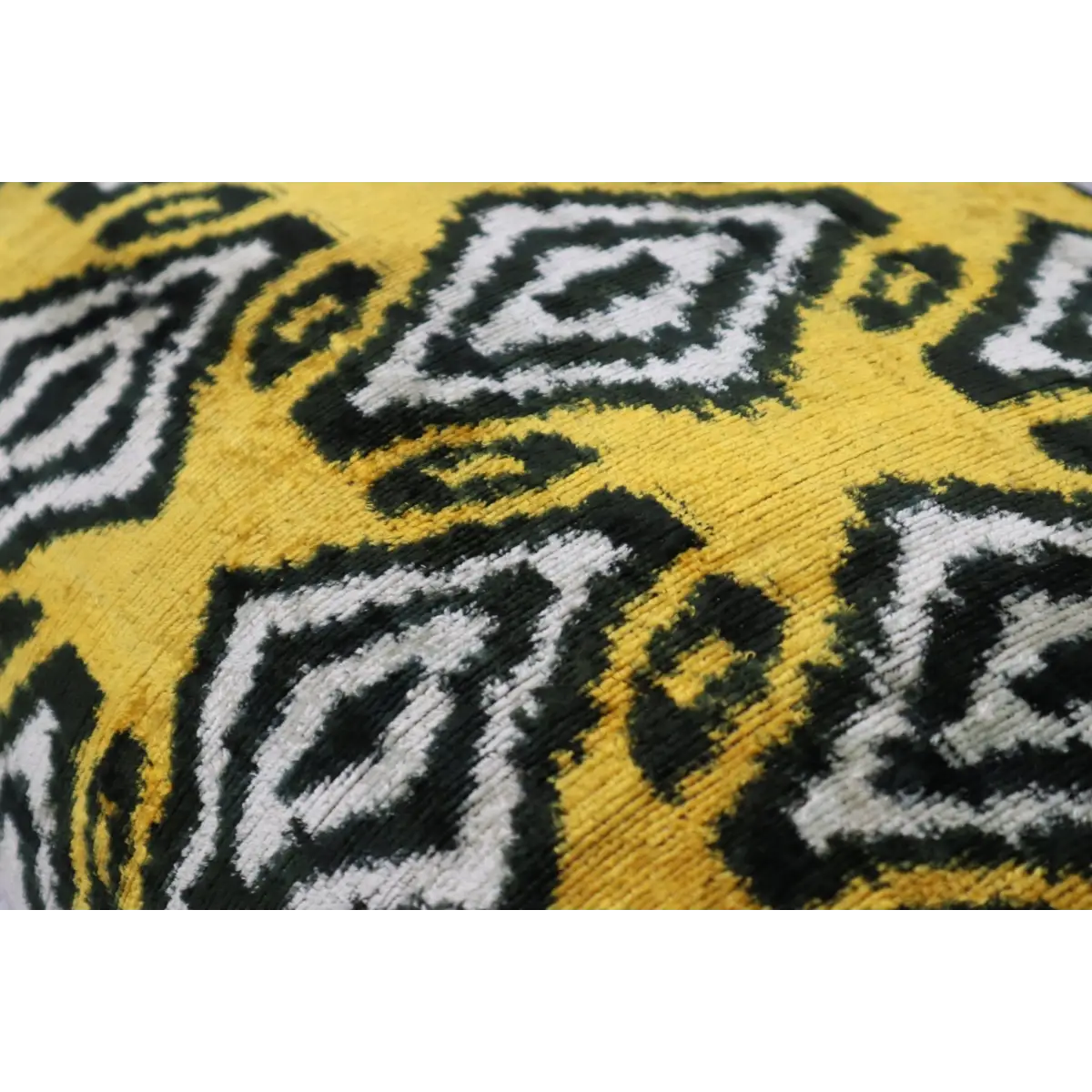 Canvello Black And Yellow Throw Pillows For Couch with Down Insert - 16x24 - Canvello