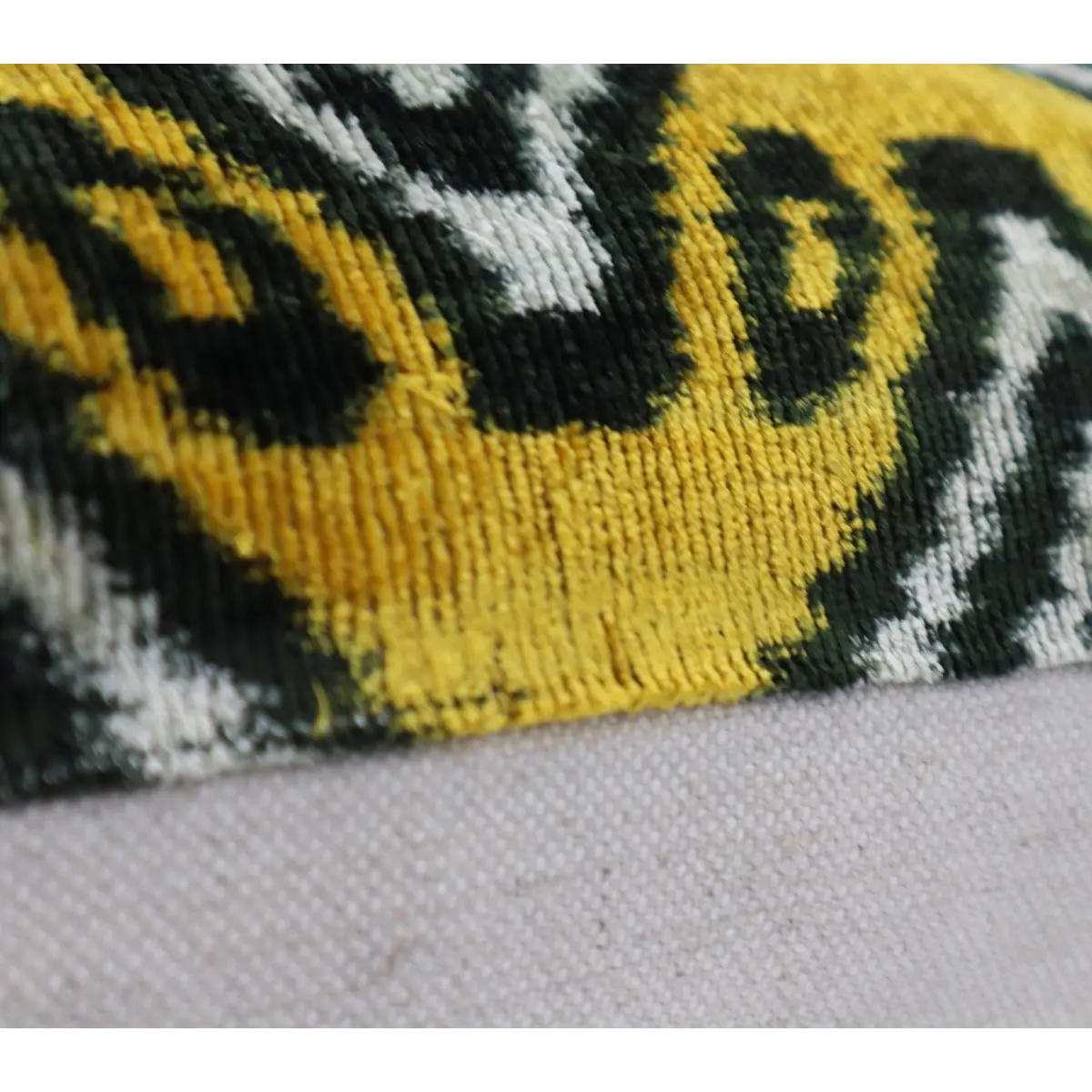 Canvello Black And Yellow Throw Pillows For Couch with Down Insert - 16x24 - Canvello