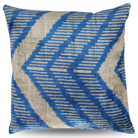Canvello Blue Pillows With Luxury Decorative Cover - 16x16 - Canvello