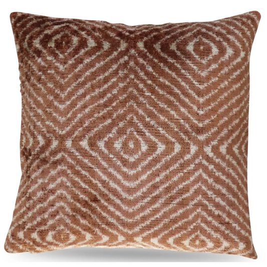 Canvello Brown Pillows With Luxury Decorative Cover - 16x16 - Canvello