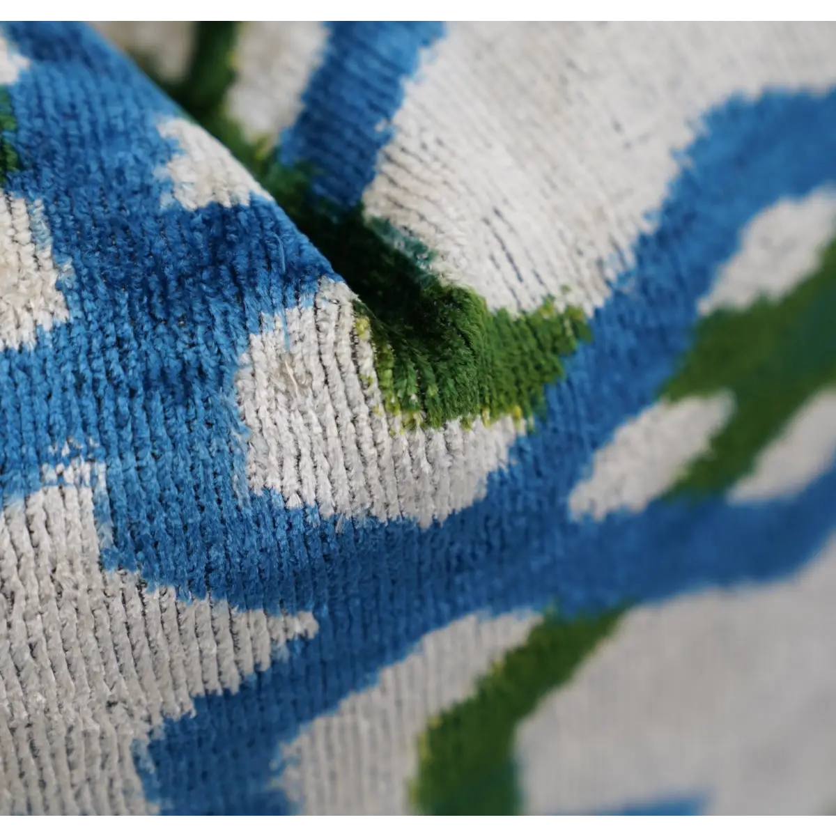 Canvello Contemporary Blue And Green Pillows - 16’’X24’’ - Canvello