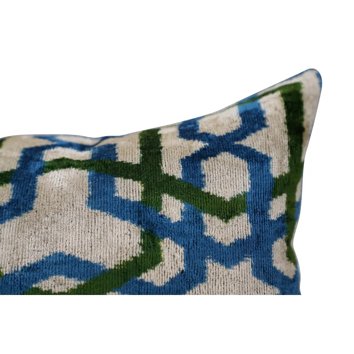 Canvello Contemporary Blue And Green Pillows - 16’’X24’’ - Canvello