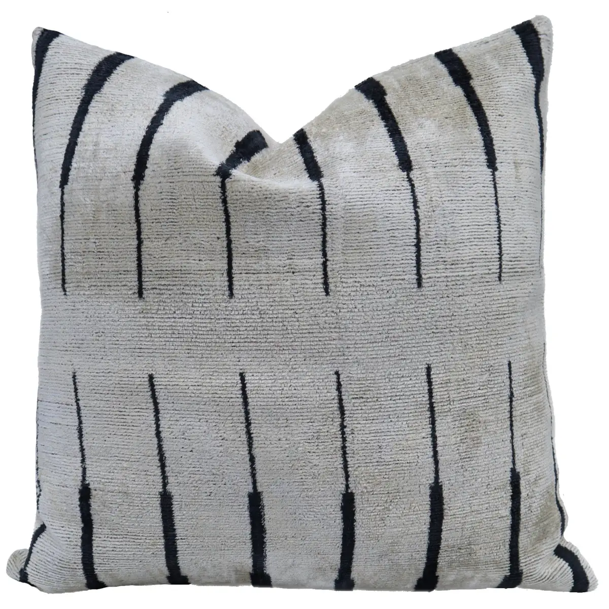Canvello Decorative Black & White Pillow | 16x16 inch - Canvello