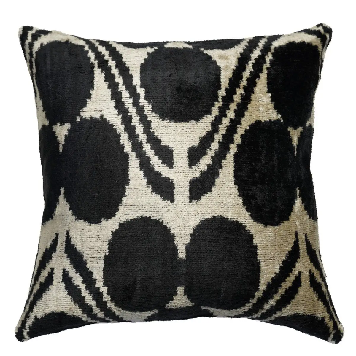 Canvello Decorative Black And White Throw Pillow - 24’’x24’’ - Canvello